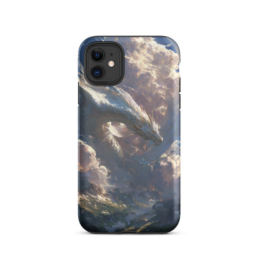 Wind Dragon: The Sky Dancer Fantasy Art Tough Case for iPhone® - Chromavolt