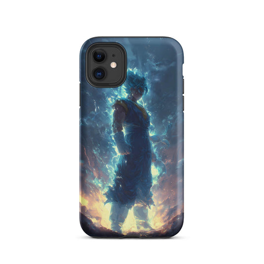 Super Saiyan Blue Vegito, Dragon Ball Super Anime Fan Art Tough Case for iPhone® - Chromavolt