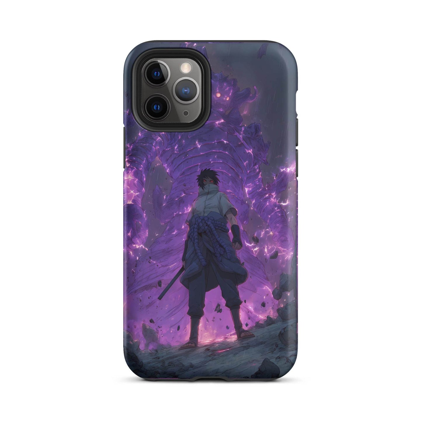 Susanoo Sasuke Uchiha, Naruto Shippuden Mangekyo Sharingan Tough Case for iPhone® - Chromavolt