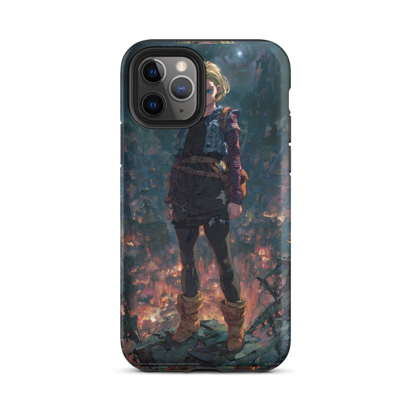 Android 18 Dragon Ball Z Anime Tough Case for iPhone® - Chromavolt