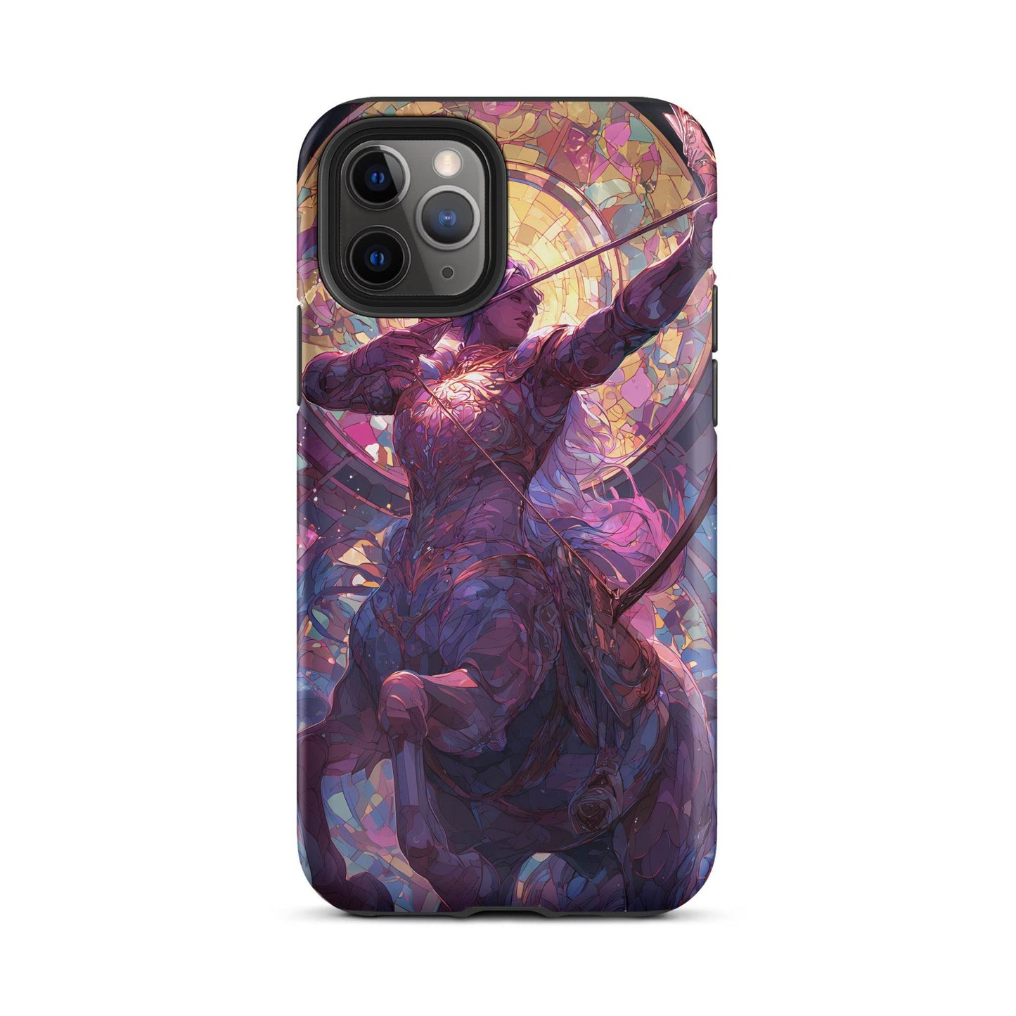 Sagittarius Zodiac Sign Fan Art Tough Case for iPhone® - Chromavolt