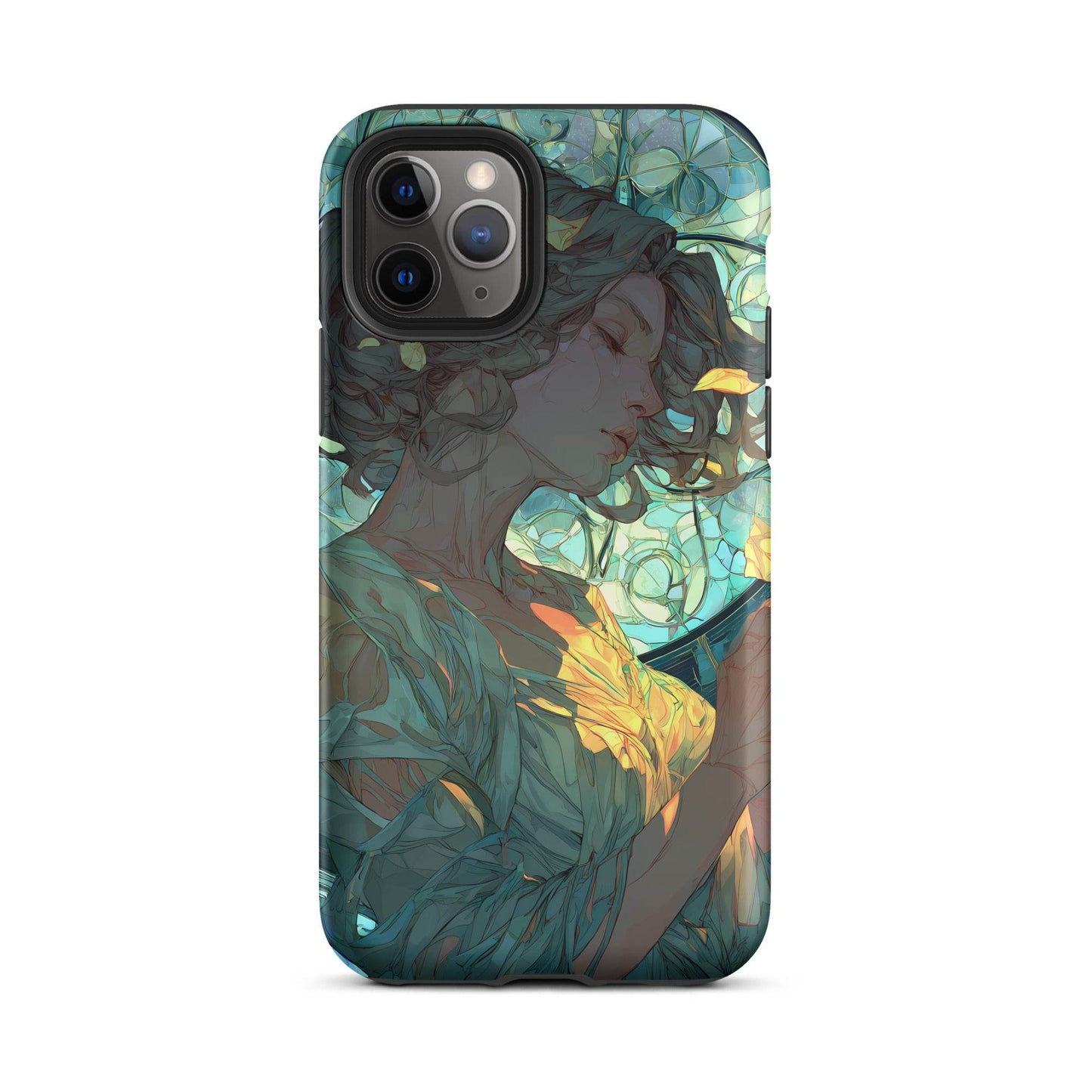 Virgo Zodiac Sign Fan Art Tough Case for iPhone® - Chromavolt