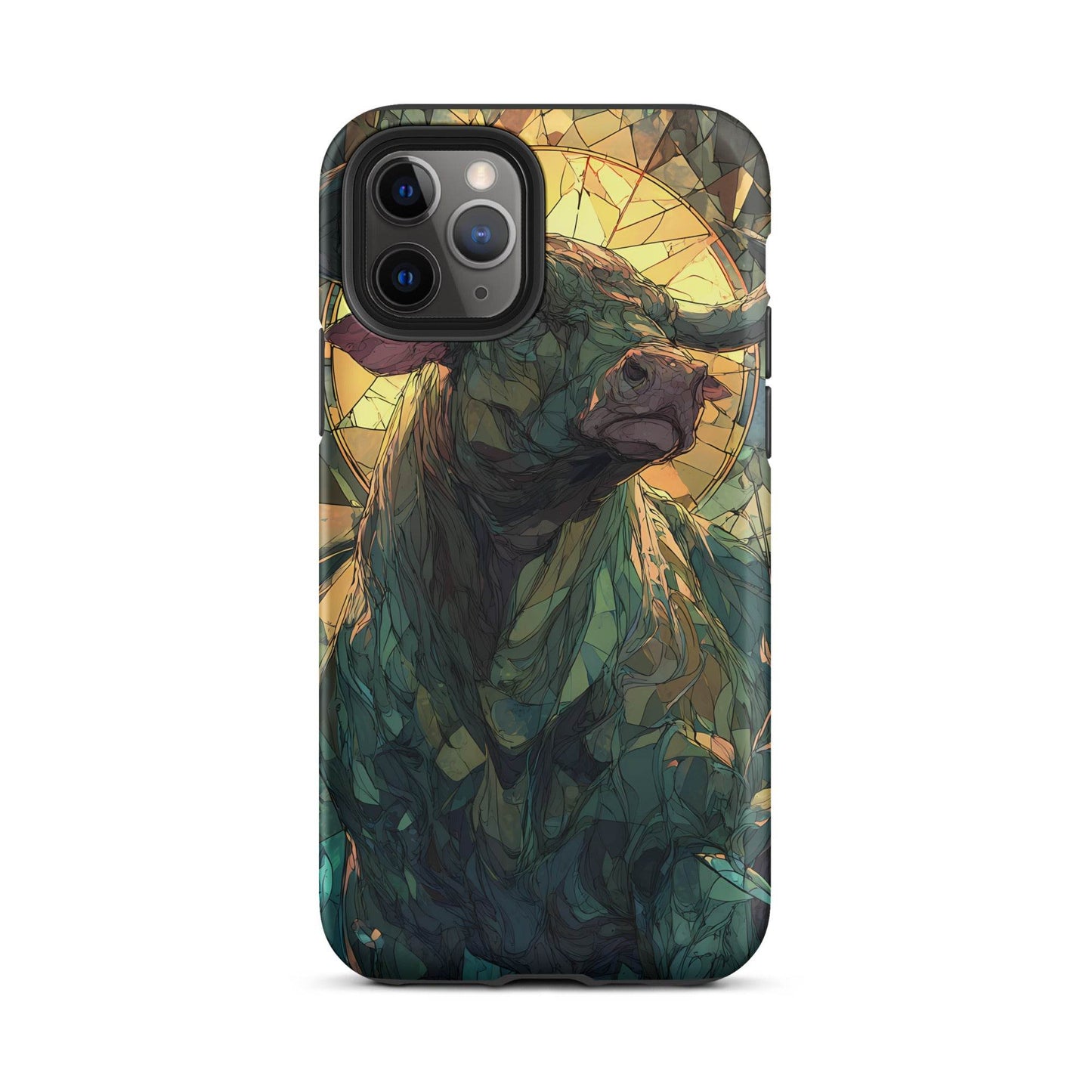 Taurus Zodiac Sign Fan Art Tough Case for iPhone® - Chromavolt