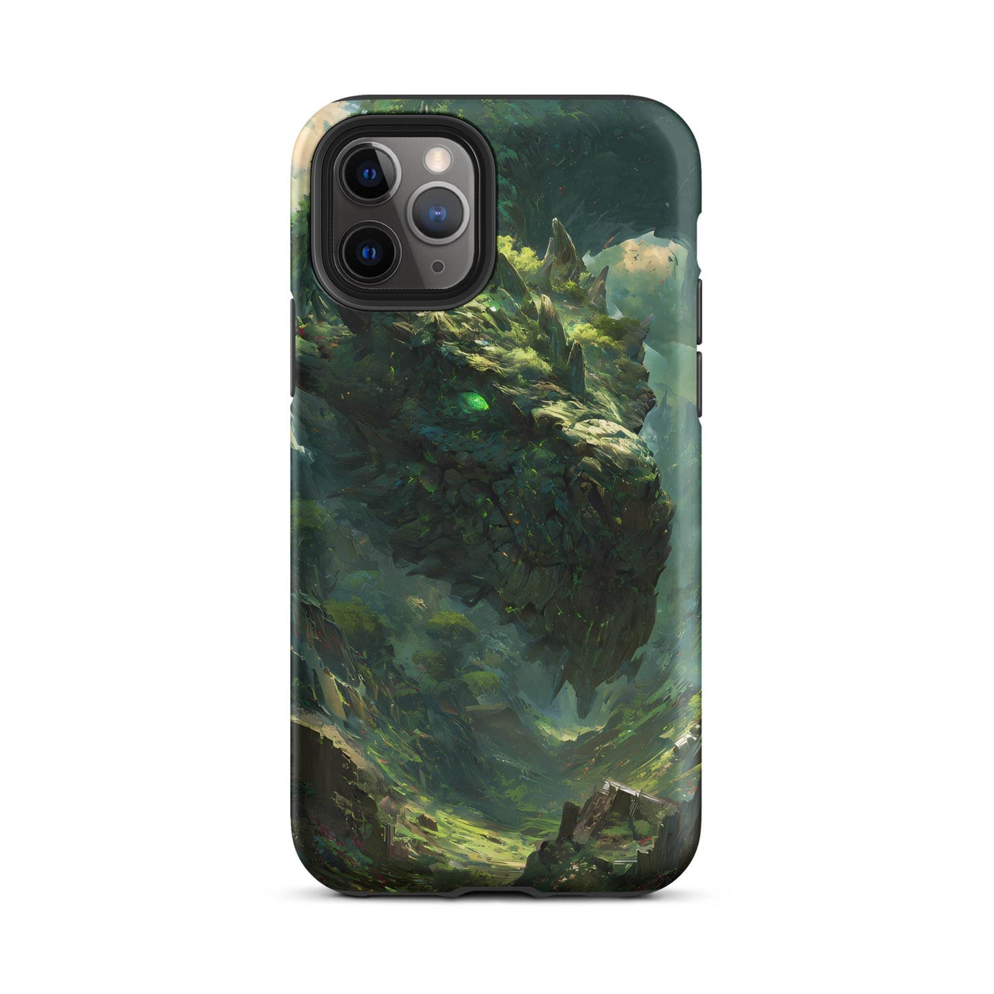 Earth Dragon: The Living Mountain Tough Case for iPhone® - Chromavolt
