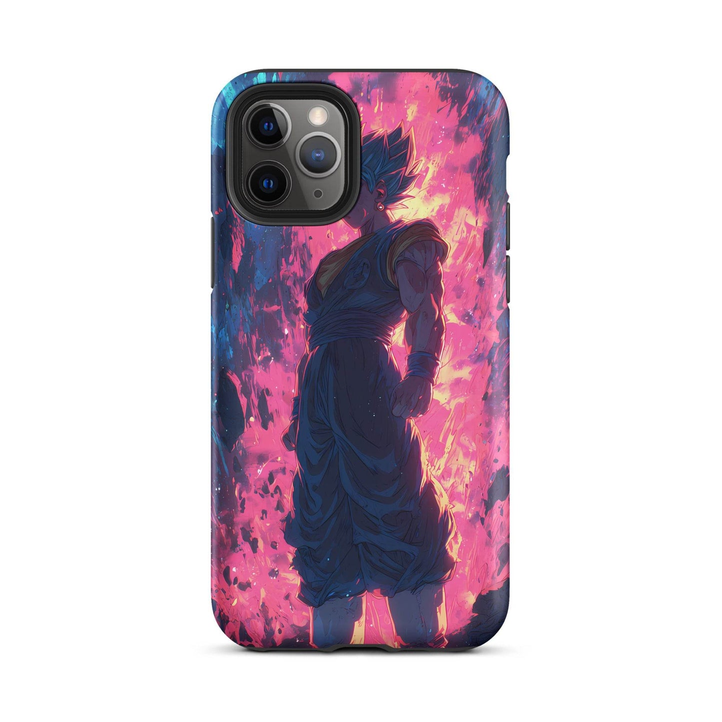 Super Saiyan Blue Vegito, Dragon Ball Super Anime Fan Art Tough Case for iPhone® - Chromavolt