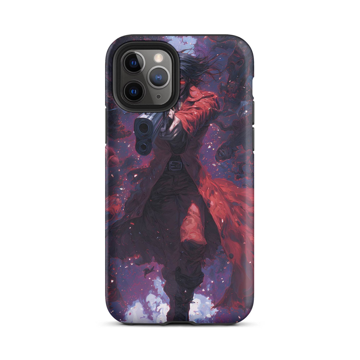 Alucard Hellsing Anime Fan Art Tough Case for iPhone® - Chromavolt