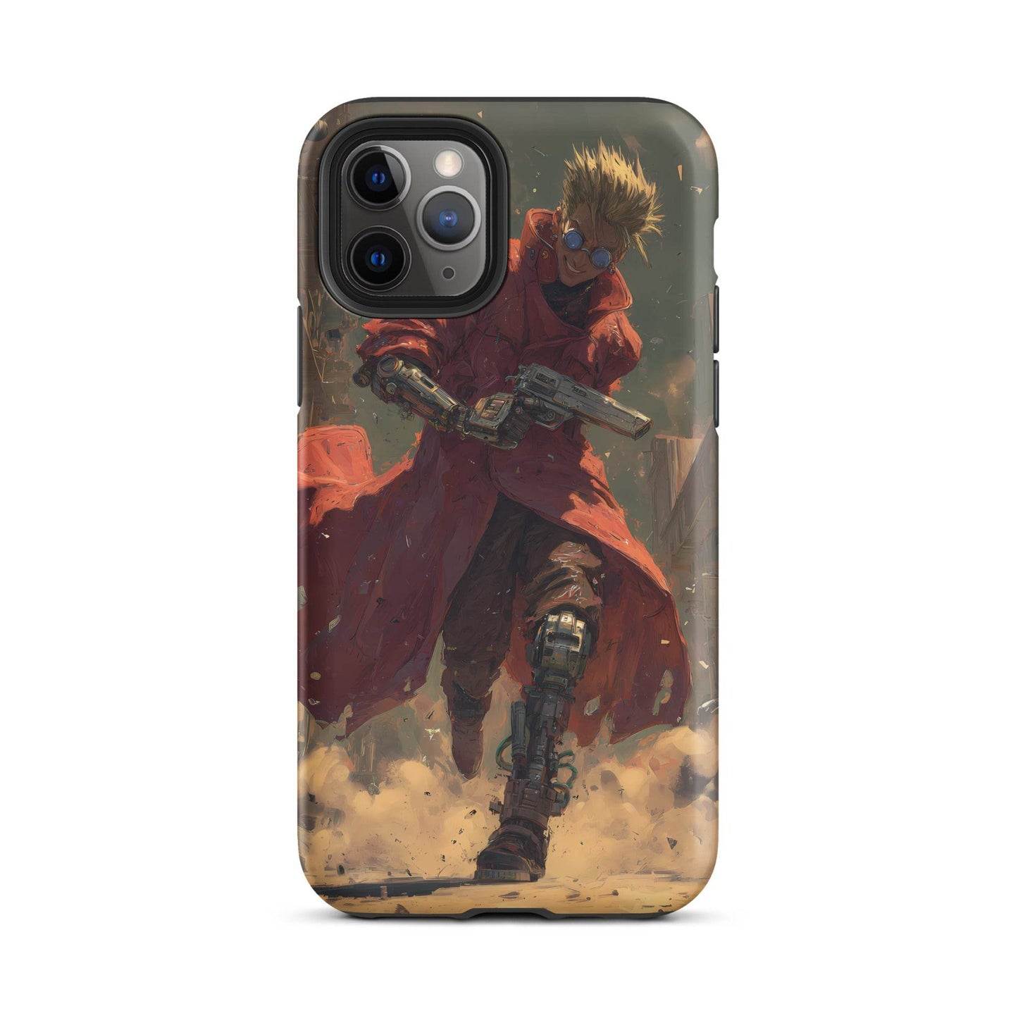 Vash the Stampede, Trigun Anime Fan Art Tough Case for iPhone® - Chromavolt