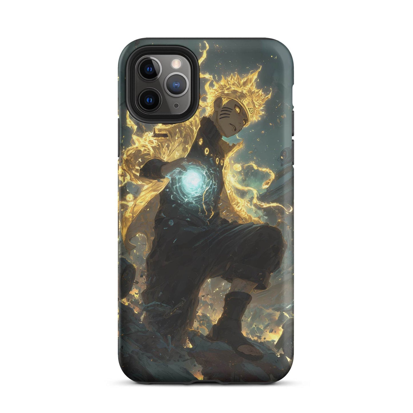 Naruto Kurama Chakra Mode, Naruto Shippuden Rasengan Tough Case for iPhone® - Chromavolt