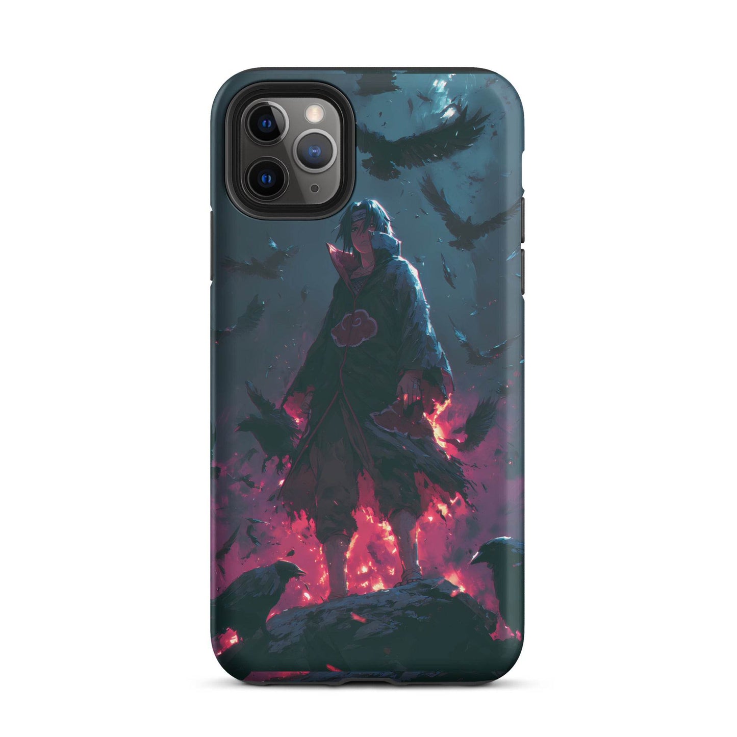 Itachi Uchiha, Naruto Shippuden Akatsuki Tsukuyomi Anime Tough Case for iPhone® - Chromavolt