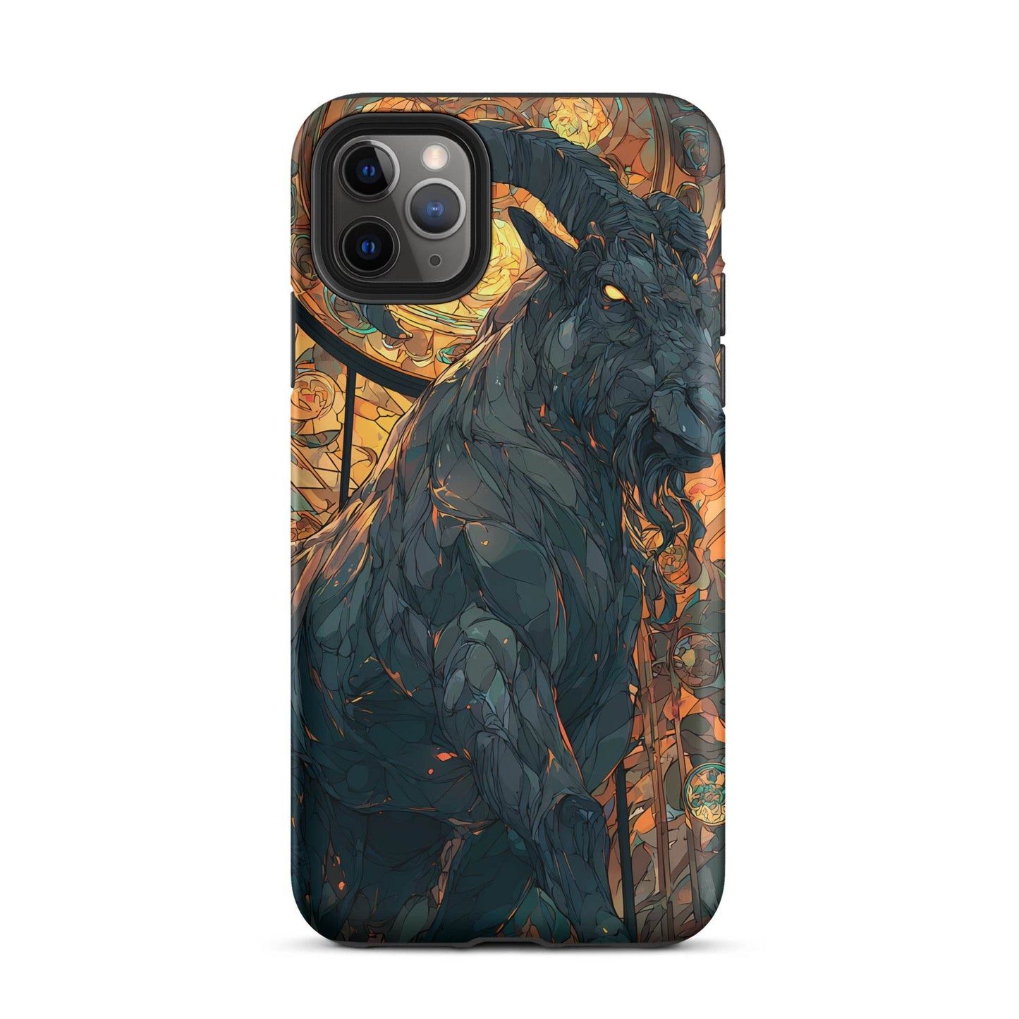 Capricorn Zodiac Sign Fan Art Tough Case for iPhone® - Chromavolt