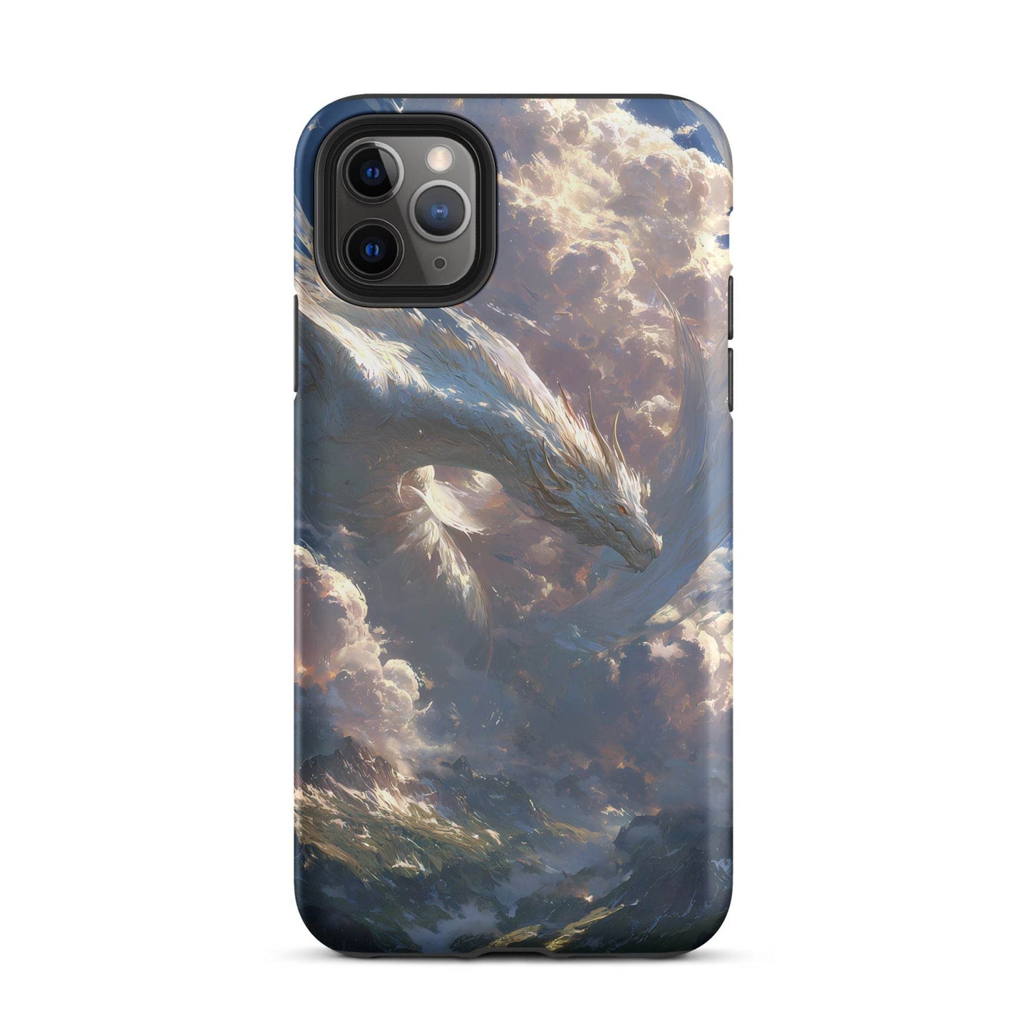 Wind Dragon: The Sky Dancer Fantasy Art Tough Case for iPhone® - Chromavolt