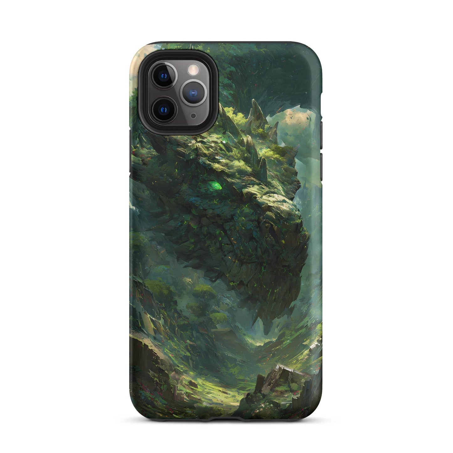 Earth Dragon: The Living Mountain Tough Case for iPhone® - Chromavolt