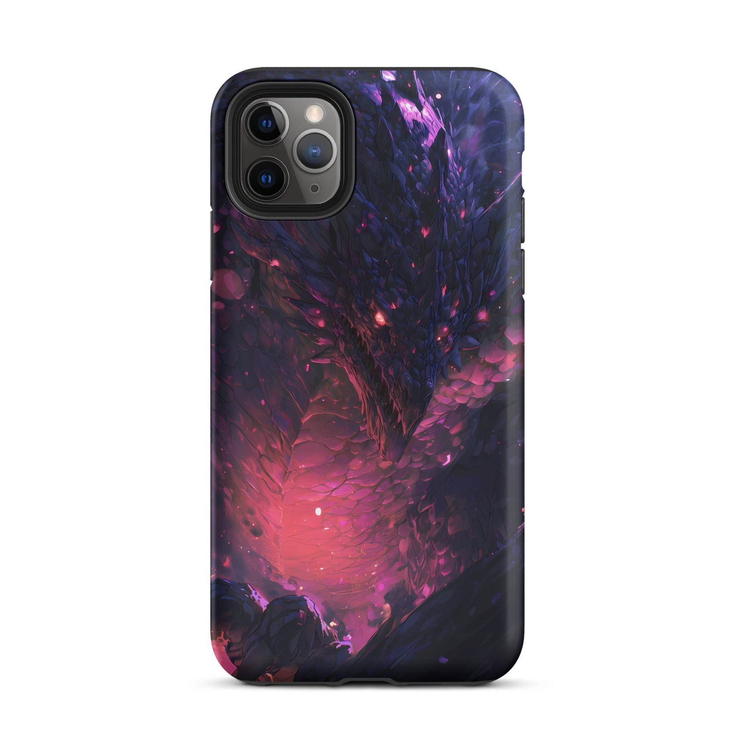 Darkness Dragon: The Void Warden Tough Case for iPhone® - Chromavolt