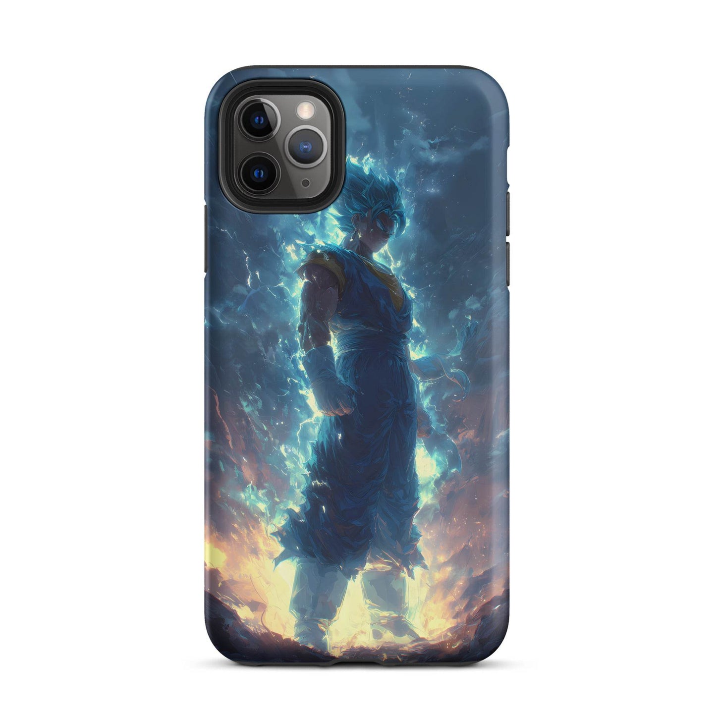 Super Saiyan Blue Vegito, Dragon Ball Super Anime Fan Art Tough Case for iPhone® - Chromavolt
