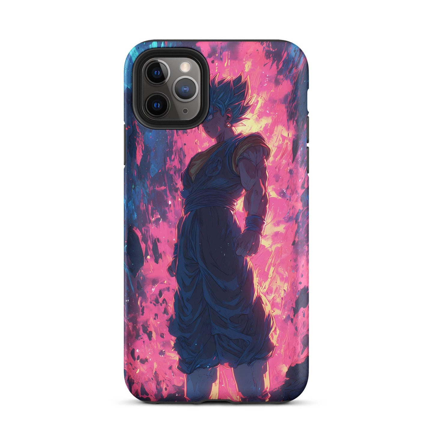 Super Saiyan Blue Vegito, Dragon Ball Super Anime Fan Art Tough Case for iPhone® - Chromavolt