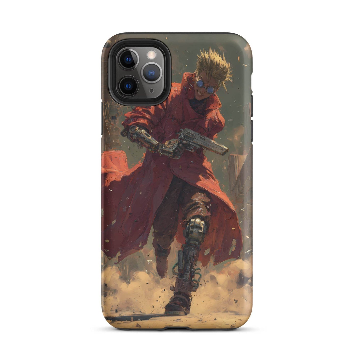 Vash the Stampede, Trigun Anime Fan Art Tough Case for iPhone® - Chromavolt