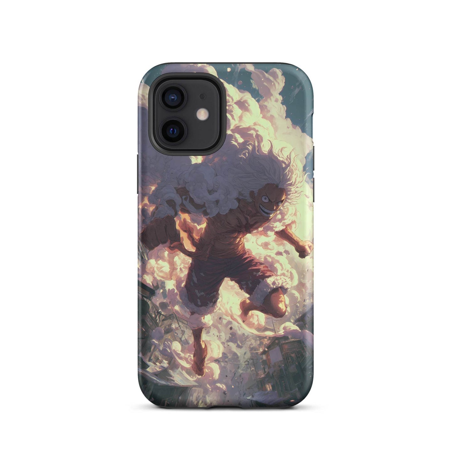 Monkey D Luffy Gear 5 Sun God Nika, One Piece Anime Tough Case for iPhone® - Chromavolt
