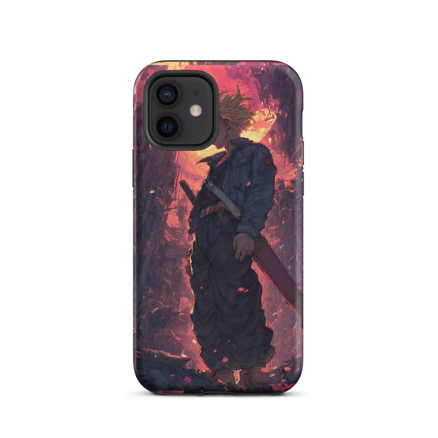 Super Saiyan Trunks Dragon Ball Z Tough Case for iPhone® - Chromavolt
