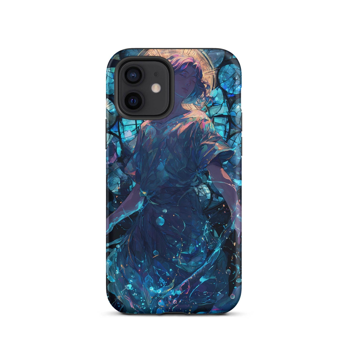 Aquarius Zodiac Sign Fan Art Tough Case for iPhone® - Chromavolt
