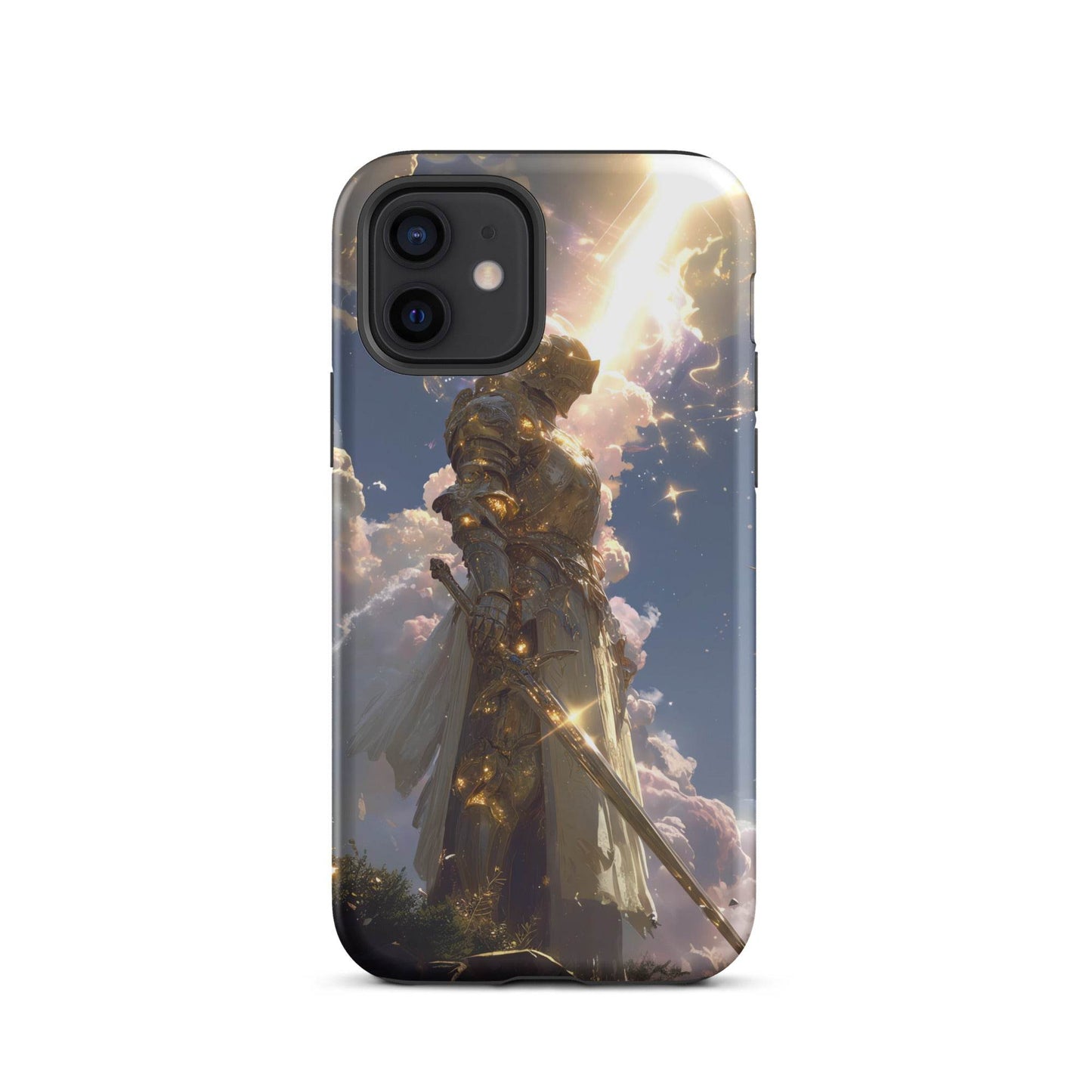 Light Elemental Knight, Original Anime Art Tough Case for iPhone® - Chromavolt