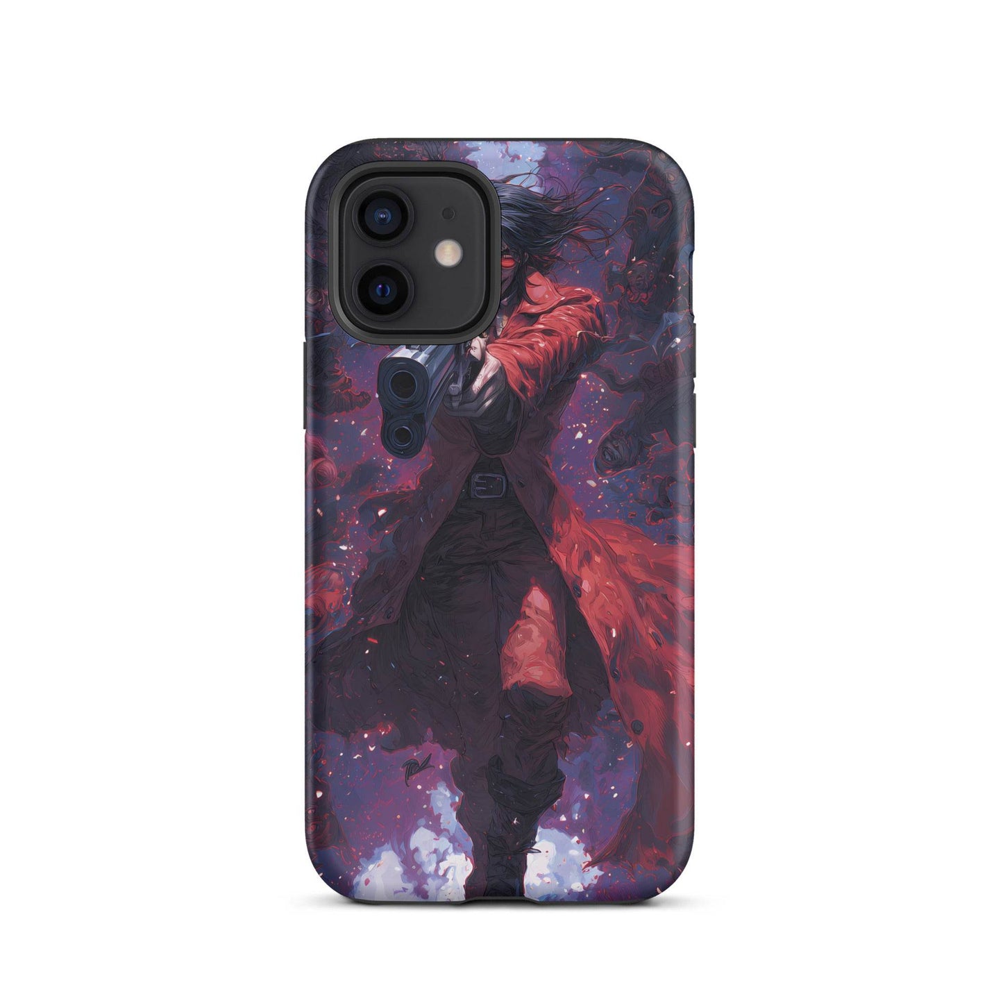 Alucard Hellsing Anime Fan Art Tough Case for iPhone® - Chromavolt
