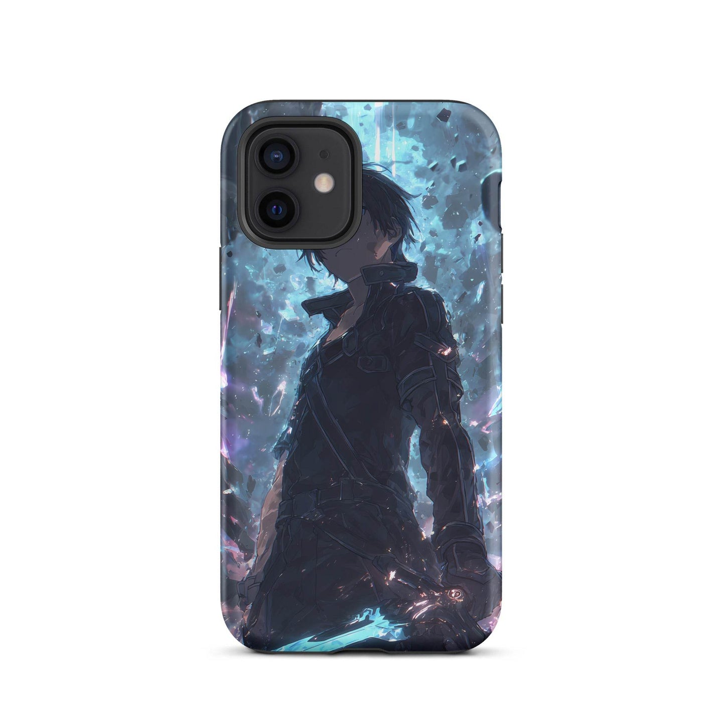 Kirito Kirigaya Sword Art Online Anime Fan Art Tough Case for iPhone® - Chromavolt