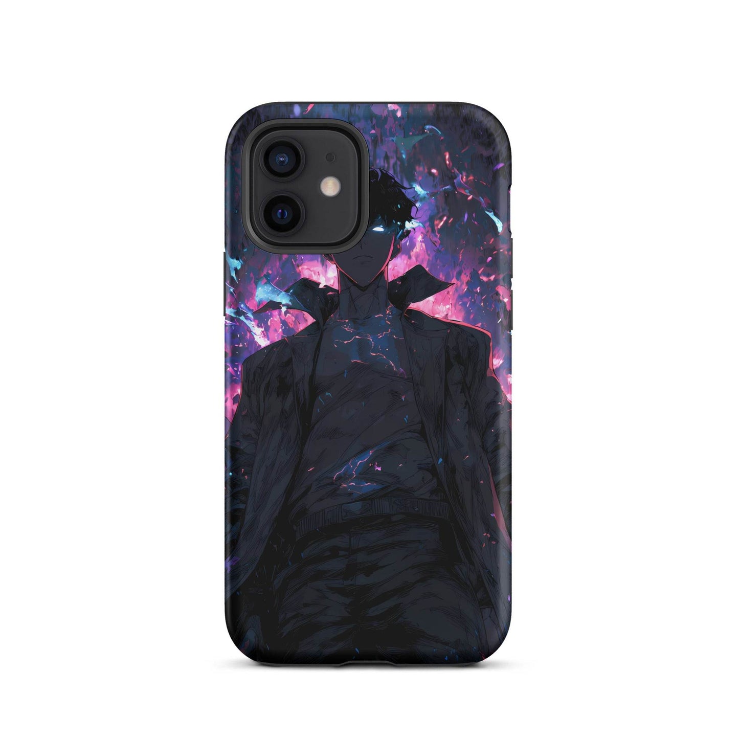 Solo Leveling Sung Jin Woo Anime Fan Art Tough Case for iPhone® - Chromavolt