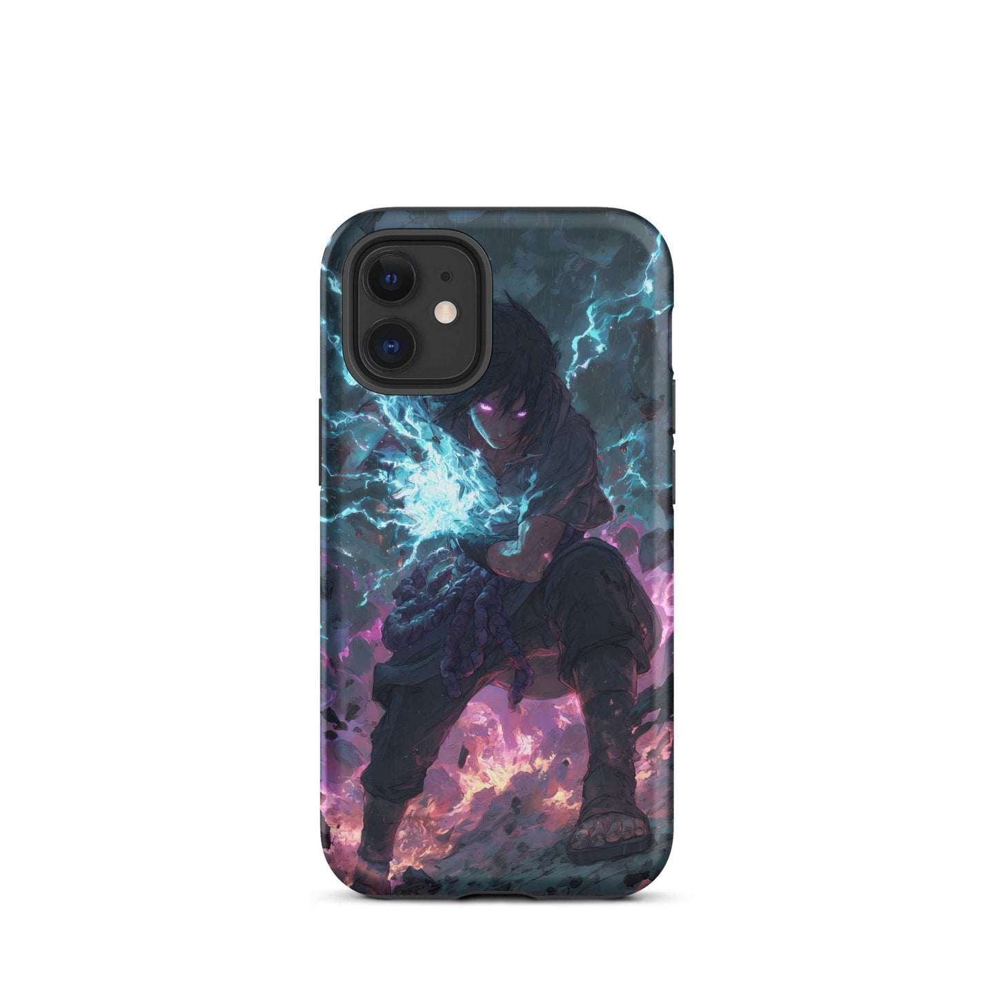 Sasuke Uchiha Chidori, Naruto Shippuden Tough Case for iPhone® - Chromavolt