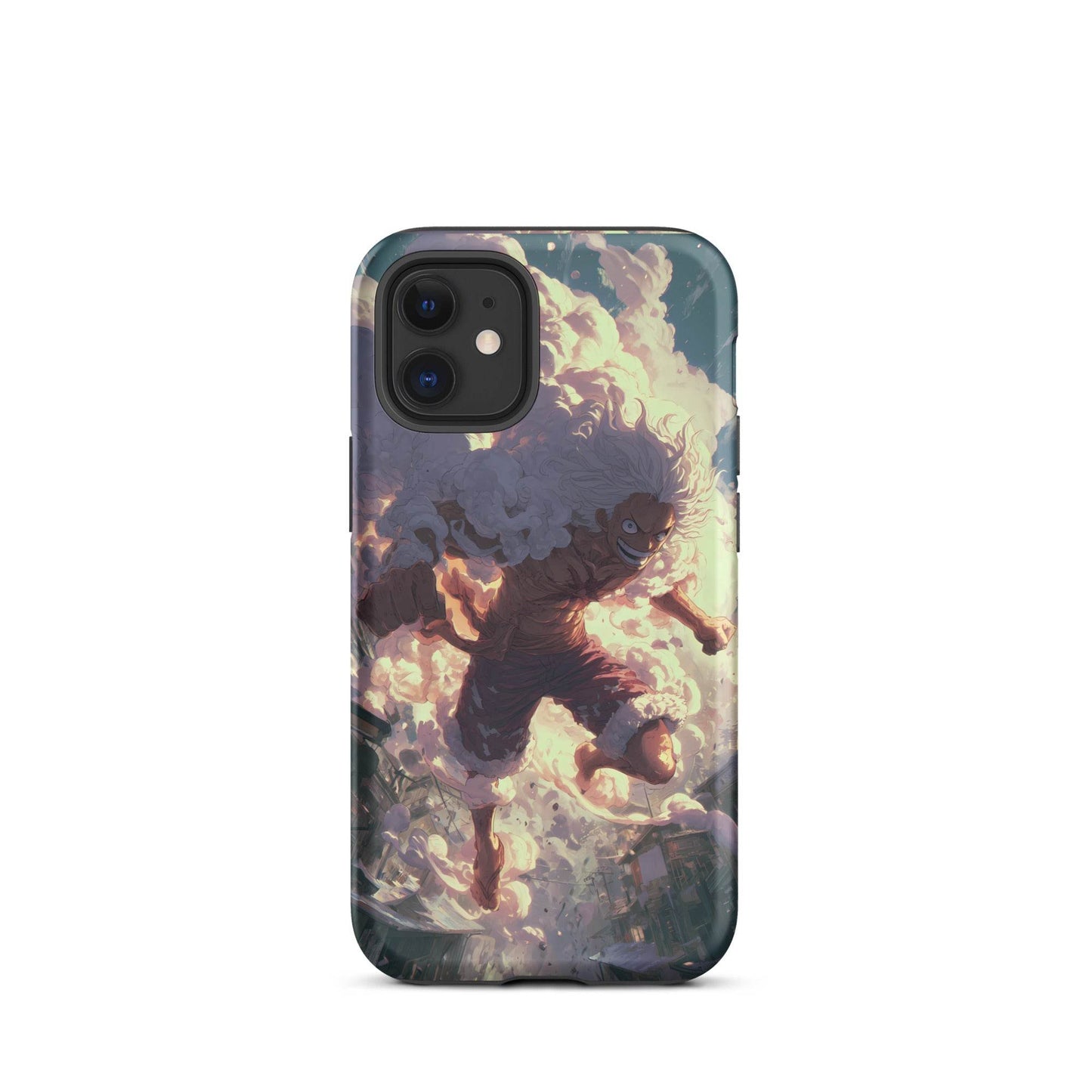 Monkey D Luffy Gear 5 Sun God Nika, One Piece Anime Tough Case for iPhone® - Chromavolt