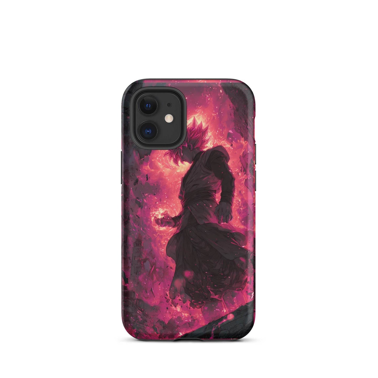 Zamasu Goku Black, Pink Rose Super Saiyan Dragon Ball Tough Case for iPhone® - Chromavolt