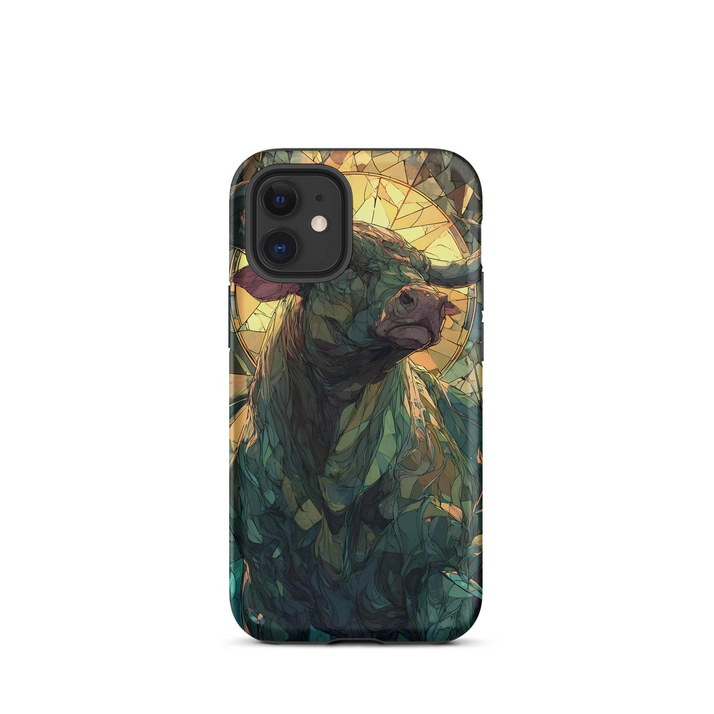 Taurus Zodiac Sign Fan Art Tough Case for iPhone® - Chromavolt
