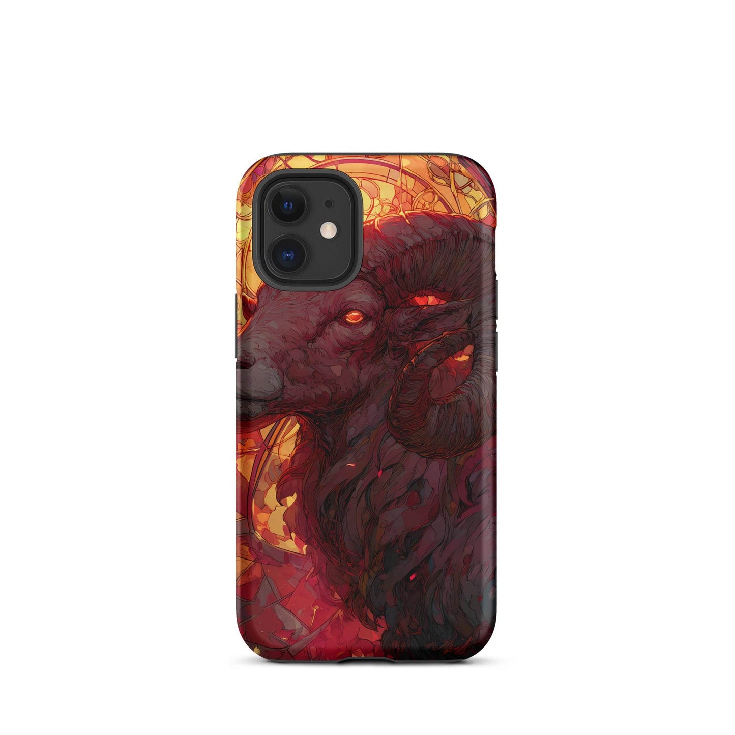 Aries Zodiac Sign Fan Art Tough Case for iPhone® - Chromavolt