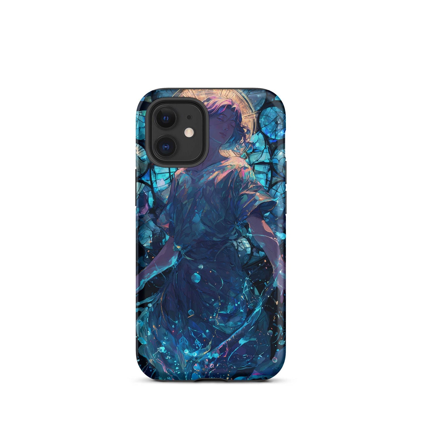Aquarius Zodiac Sign Fan Art Tough Case for iPhone® - Chromavolt