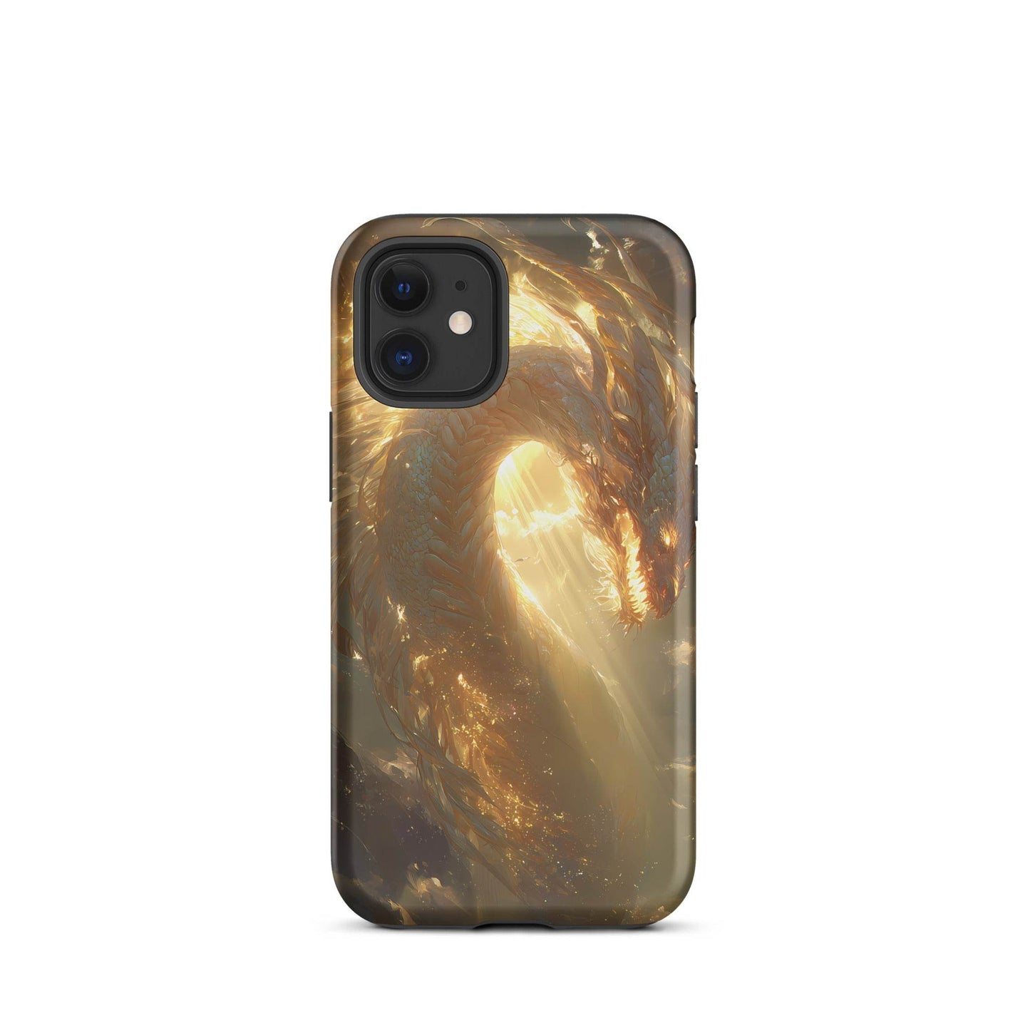 Light Dragon: The Celestial Flame Tough Case for iPhone® - Chromavolt