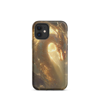 Light Dragon: The Celestial Flame Tough Case for iPhone® - Chromavolt