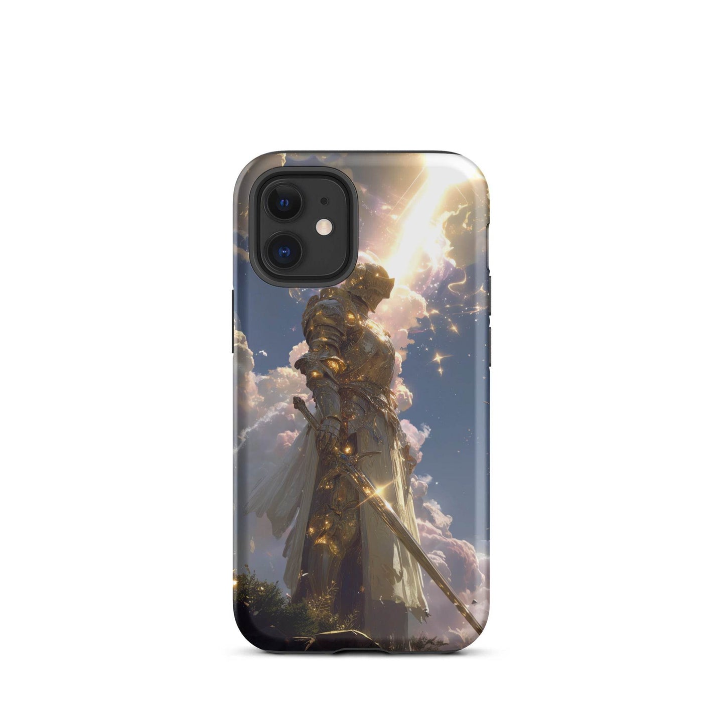 Light Elemental Knight, Original Anime Art Tough Case for iPhone® - Chromavolt