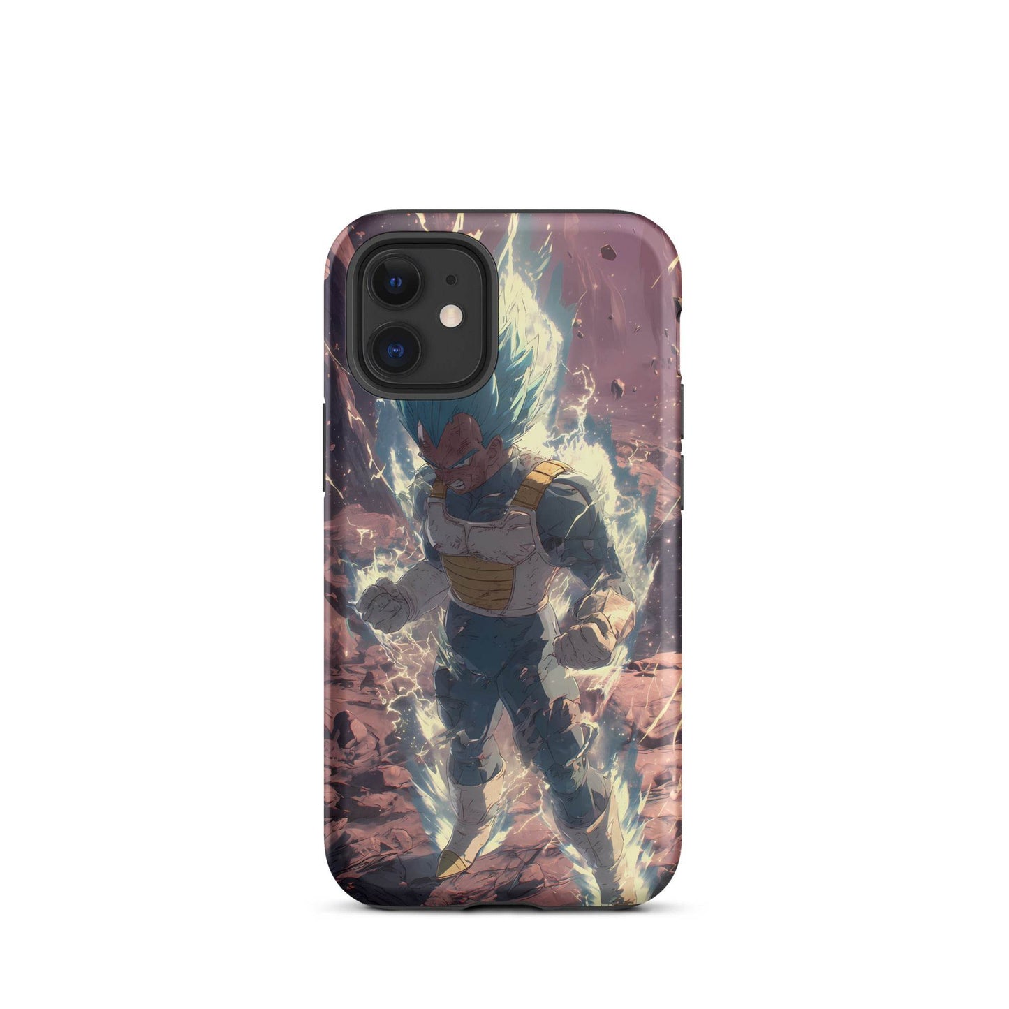 Super Saiyan Blue Vegeta, Dragon Ball Super Anime Fan Art Tough Case for iPhone® - Chromavolt