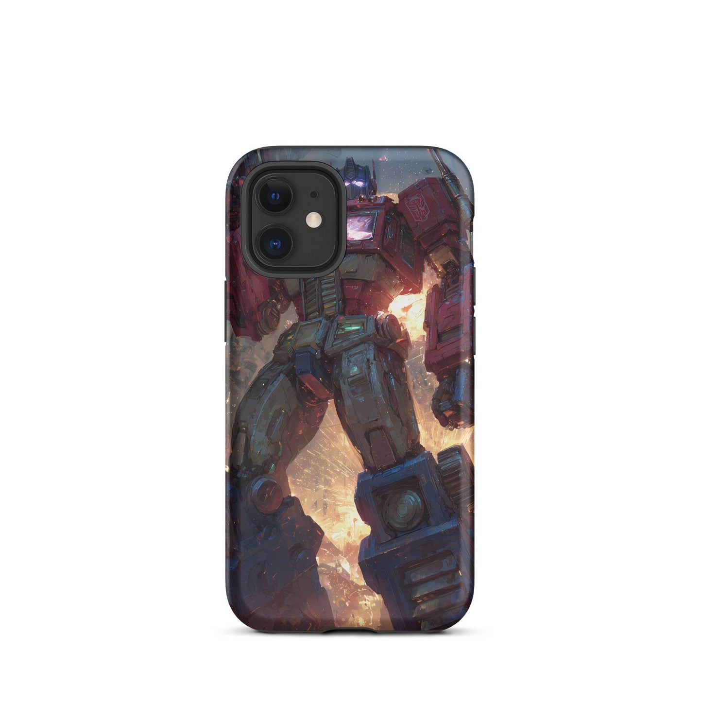Optimus Prime Transformers Anime Fan Art Tough Case for iPhone® - Chromavolt