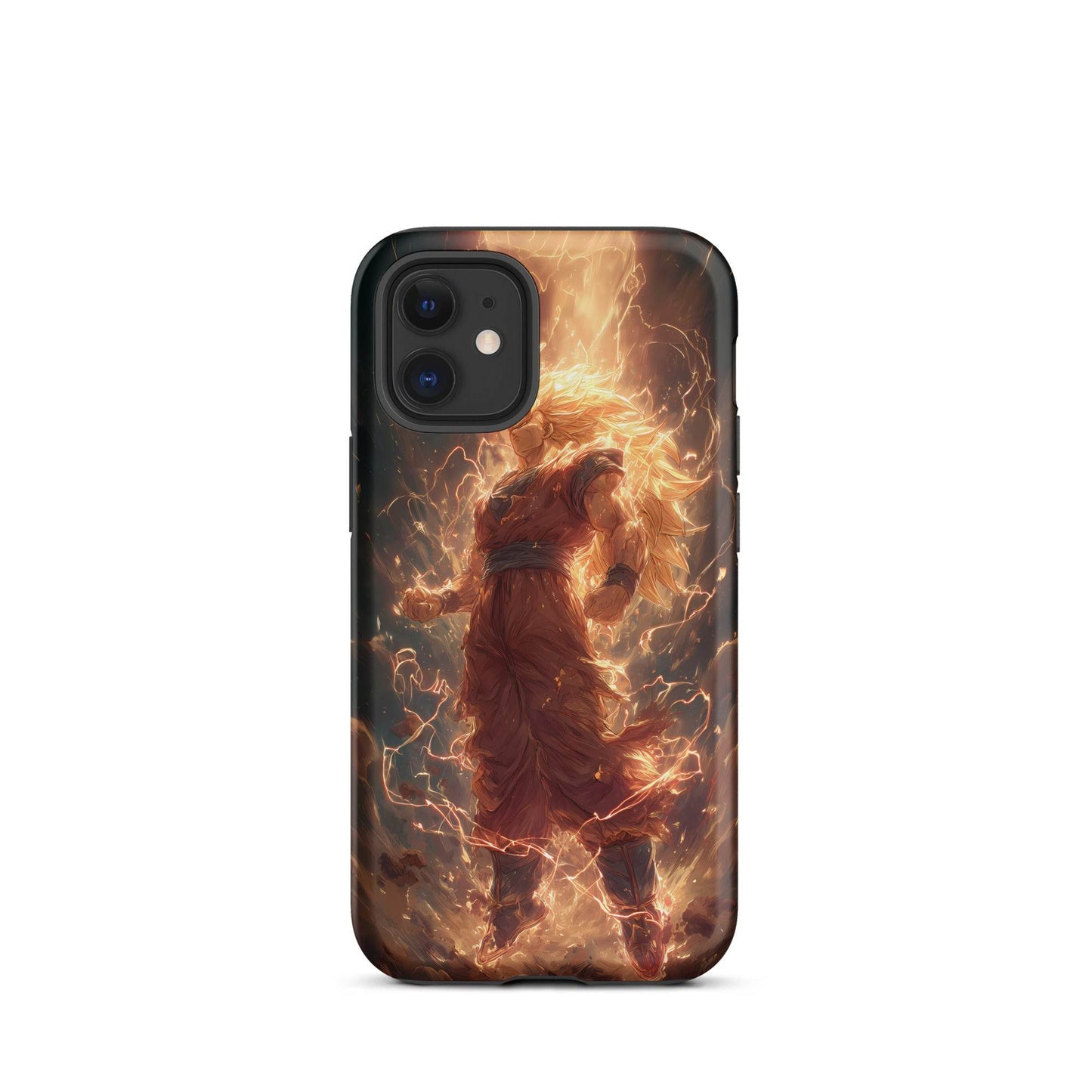 Super Saiyan 3 Goku, Dragon Ball Z Anime Fan Art Tough Case for iPhone® - Chromavolt