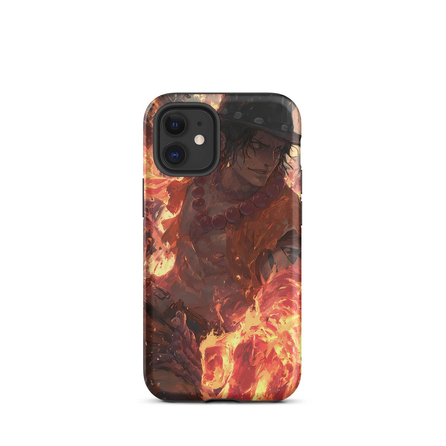 Fire Fist Ace, One Piece Portgas D. Ace Anime Fan Art Tough Case for iPhone® - Chromavolt