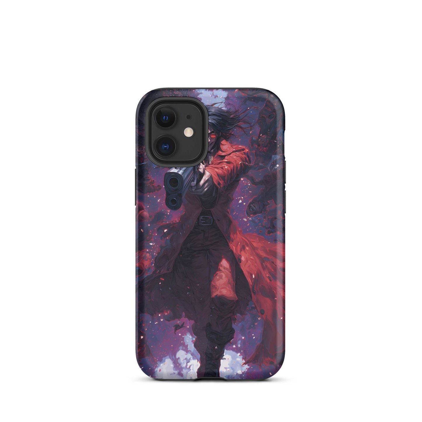 Alucard Hellsing Anime Fan Art Tough Case for iPhone® - Chromavolt