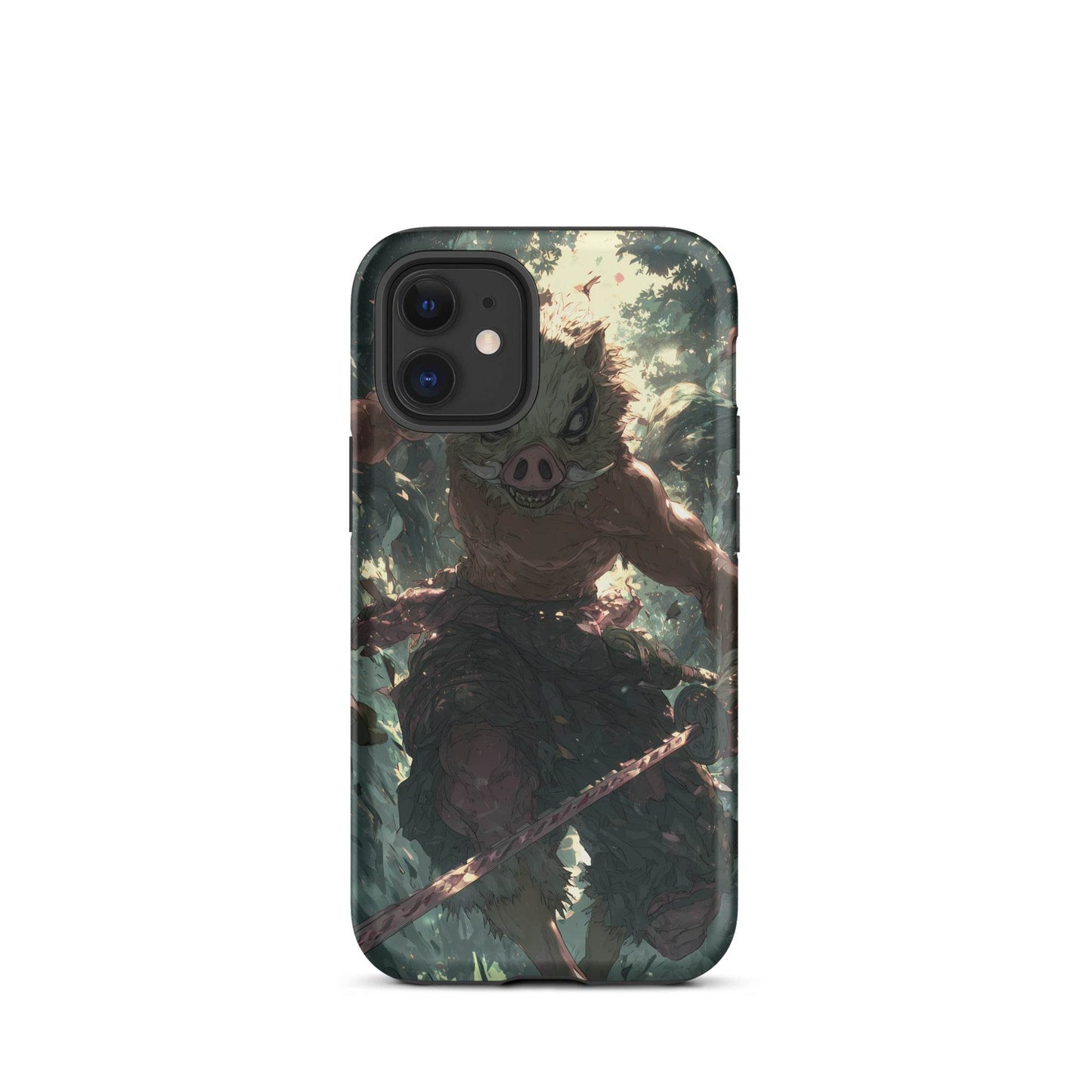 Inosuke Hashibira Demon Slayer Anime Fan Art Tough Case for iPhone® - Chromavolt