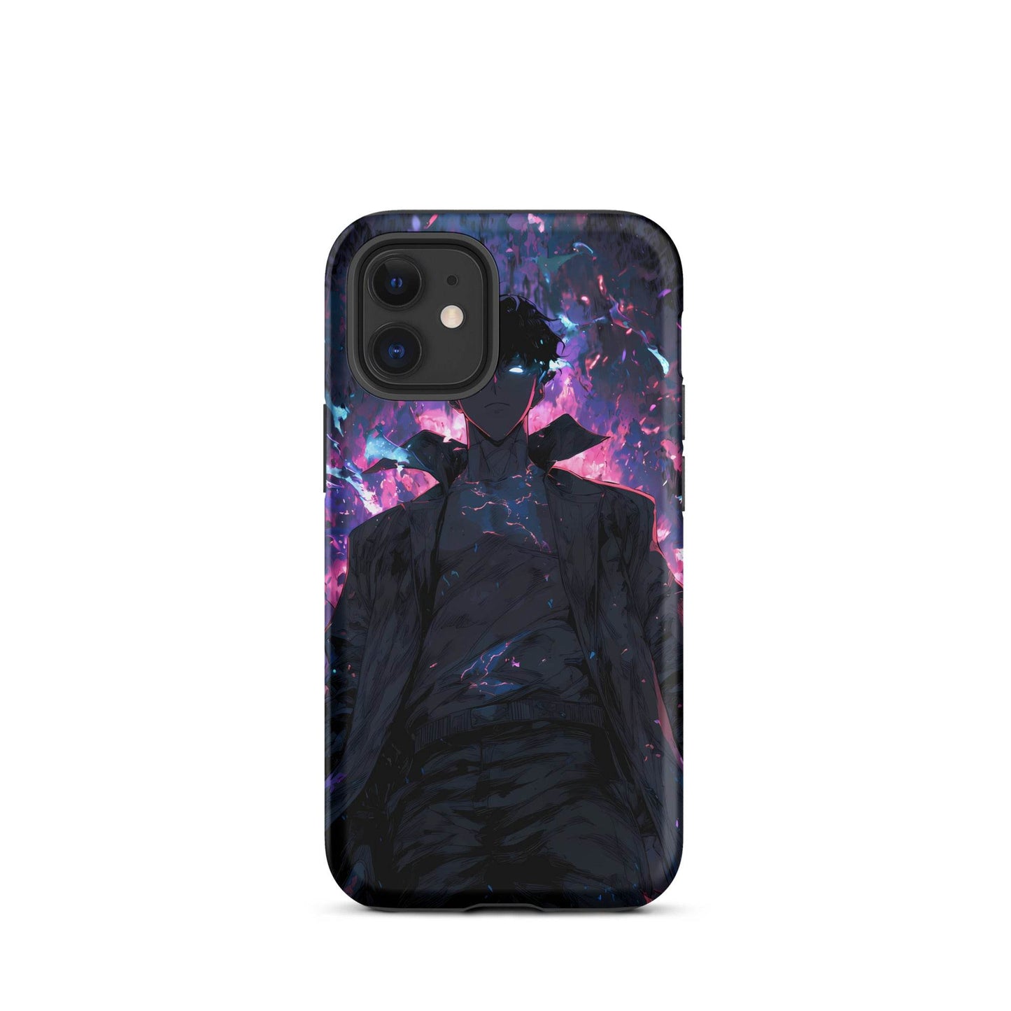 Solo Leveling Sung Jin Woo Anime Fan Art Tough Case for iPhone® - Chromavolt