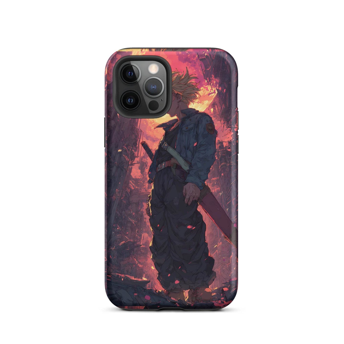 Super Saiyan Trunks Dragon Ball Z Tough Case for iPhone® - Chromavolt