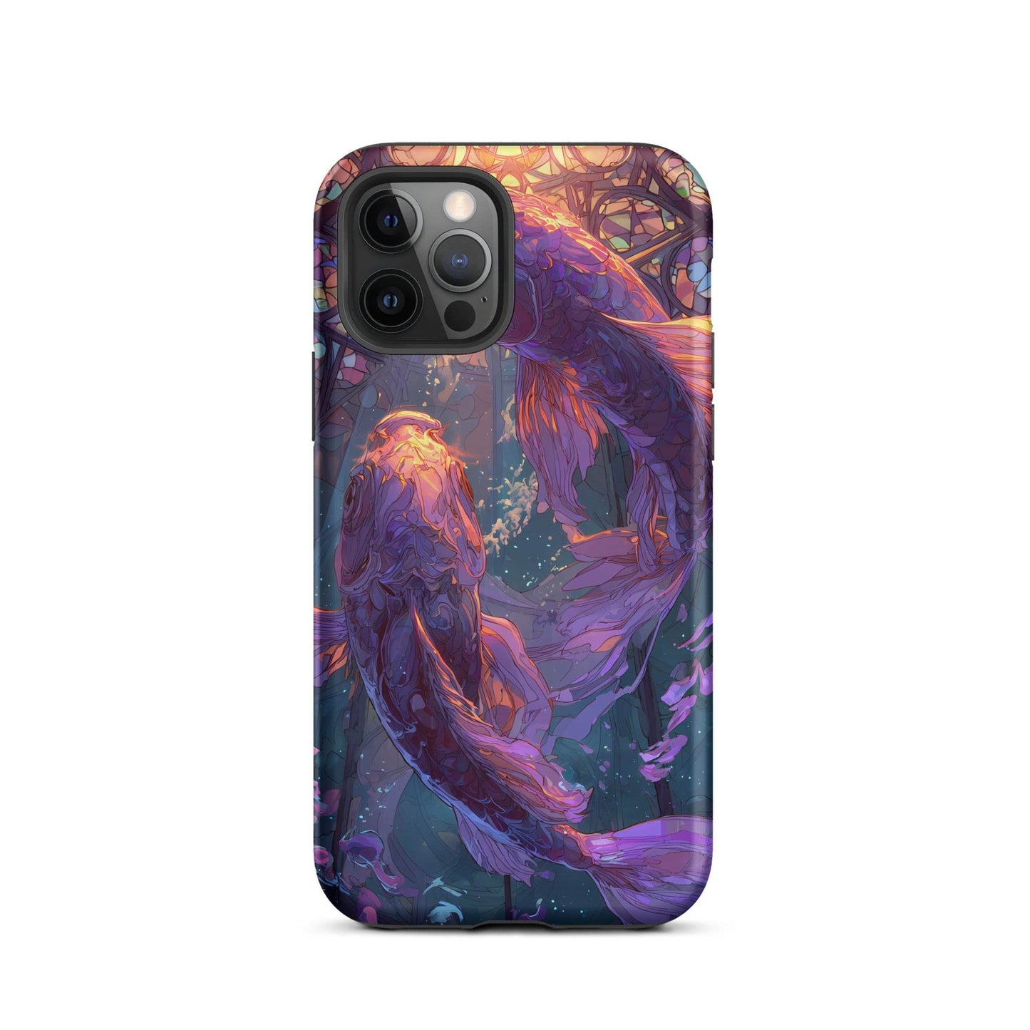 Pisces Zodiac Sign Fan Art Tough Case for iPhone® - Chromavolt