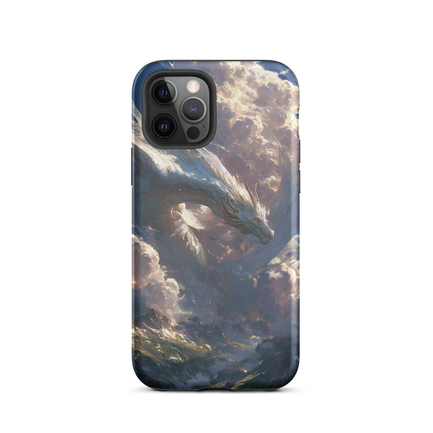 Wind Dragon: The Sky Dancer Fantasy Art Tough Case for iPhone® - Chromavolt