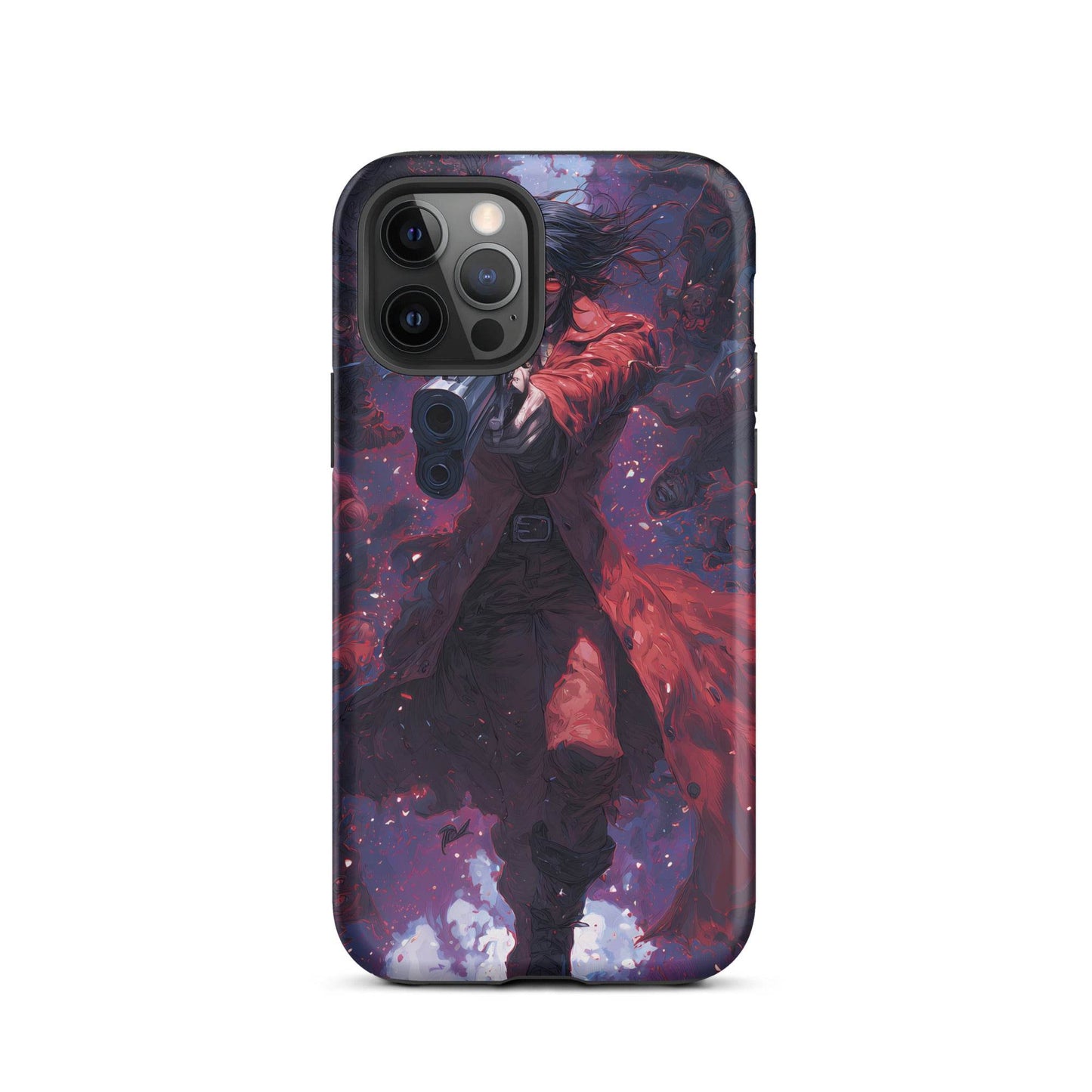 Alucard Hellsing Anime Fan Art Tough Case for iPhone® - Chromavolt