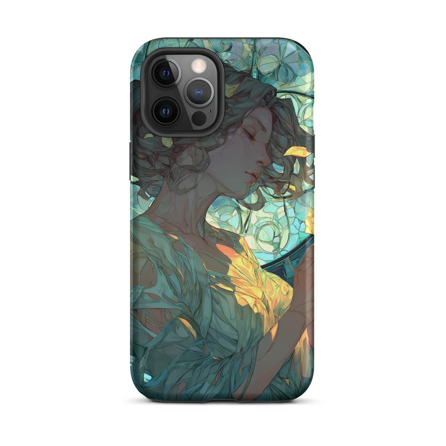 Virgo Zodiac Sign Fan Art Tough Case for iPhone® - Chromavolt