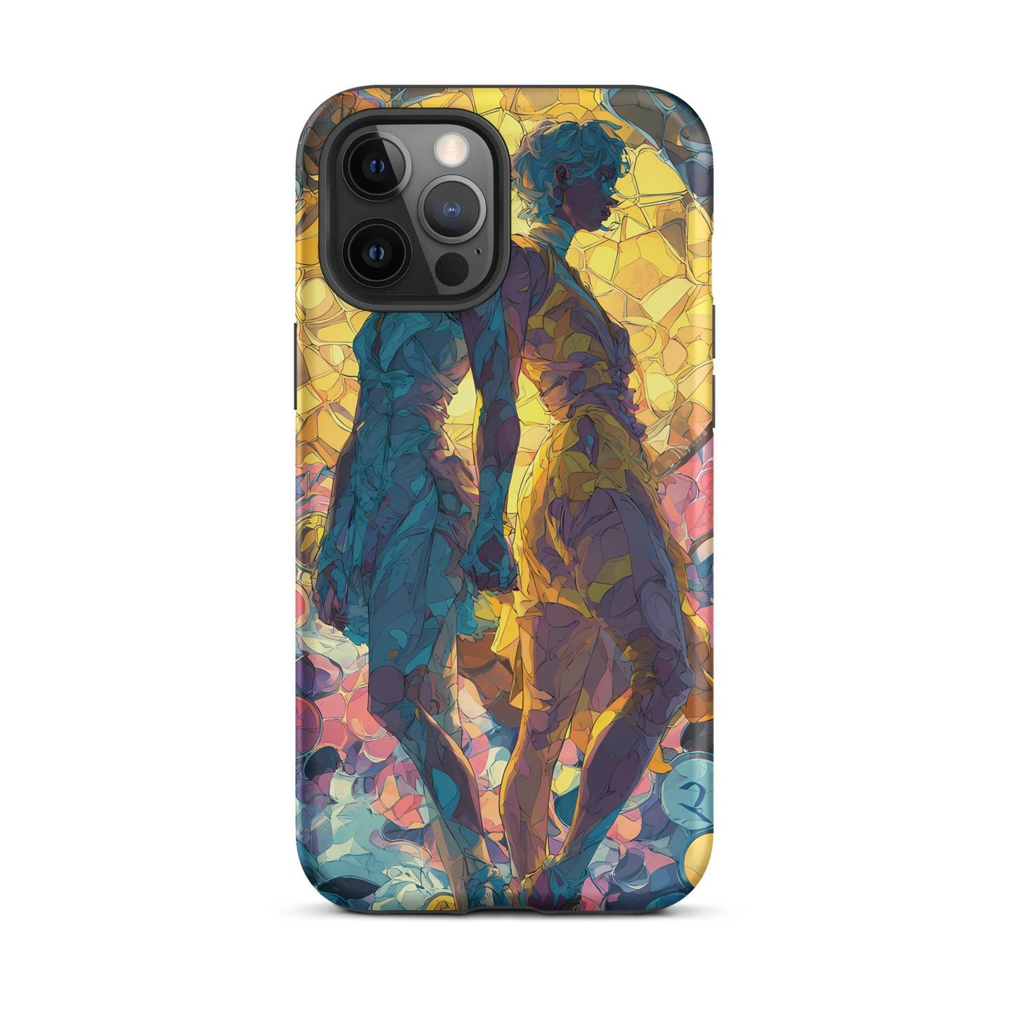 Gemini Zodiac Sign Fan Art Tough Case for iPhone® - Chromavolt