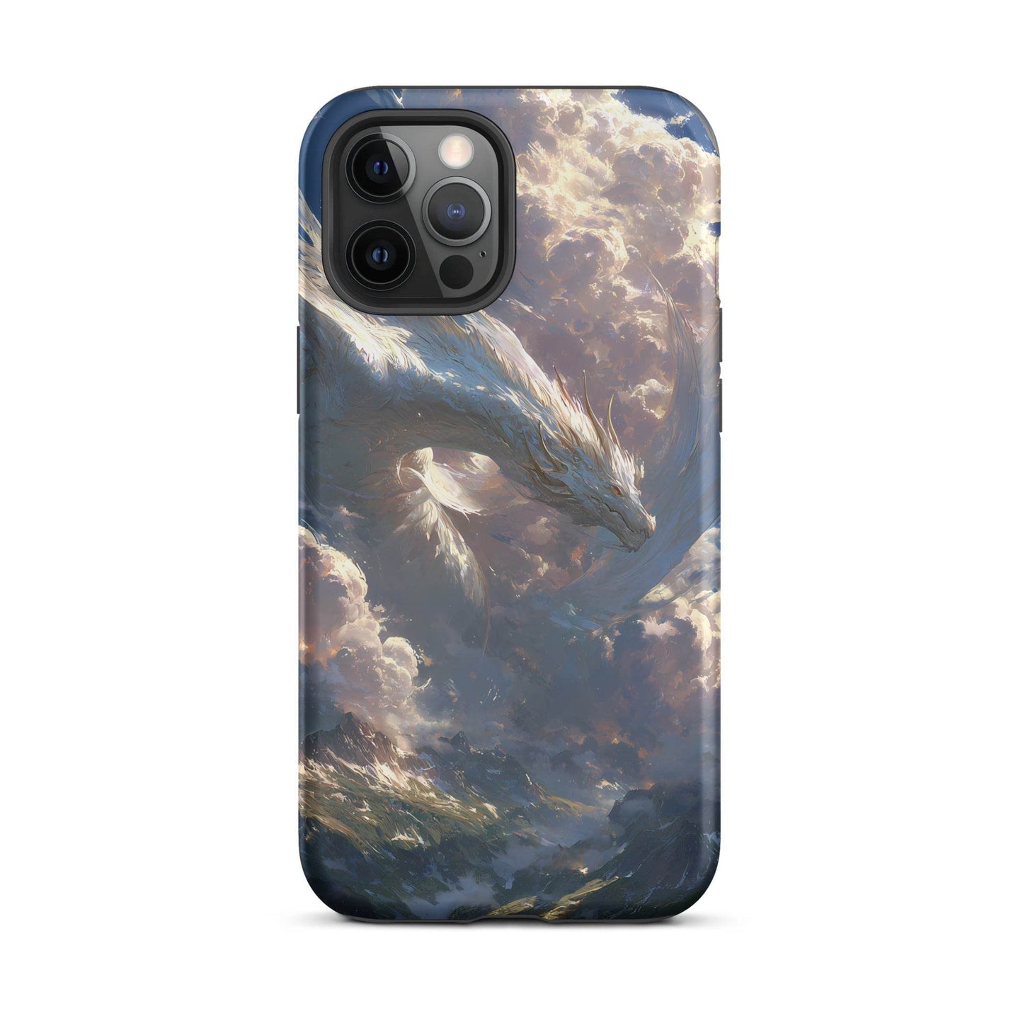 Wind Dragon: The Sky Dancer Fantasy Art Tough Case for iPhone® - Chromavolt